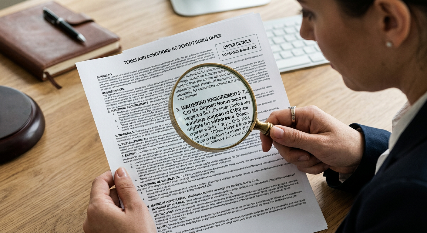 Belangrijke bonusvoorwaarden om rekening mee te houden - no deposit bonus casino nederland